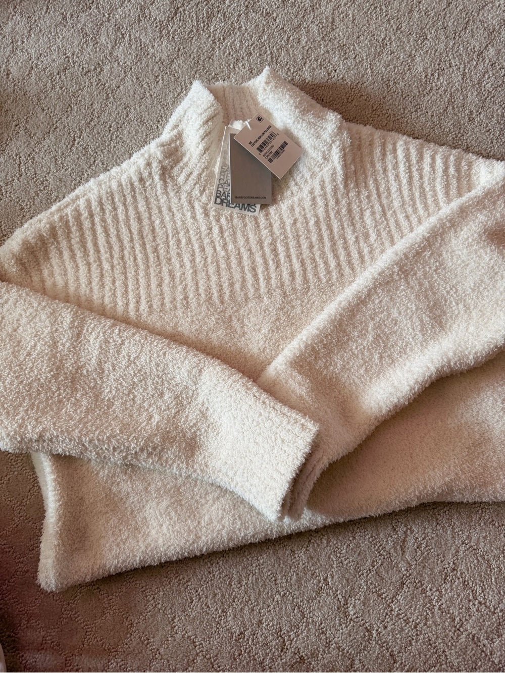 Barefoot Dreams Cream Women's Sweater